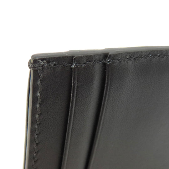 BURBERRY Card Case leather black logo mens(Unisex) Used Authentic