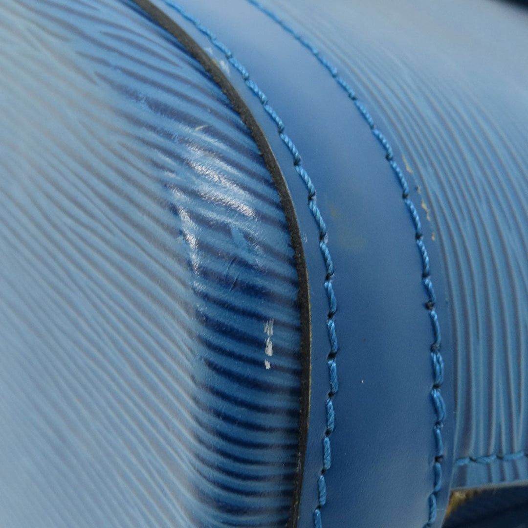 LOUIS VUITTON Tote Bag M52285 Epi blue Backpack Toledo Blue Women Used Authentic