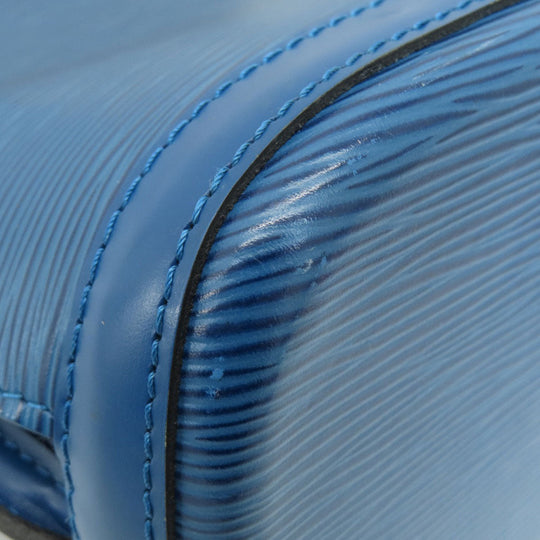 LOUIS VUITTON Tote Bag M52285 Epi blue Backpack Toledo Blue Women Used Authentic