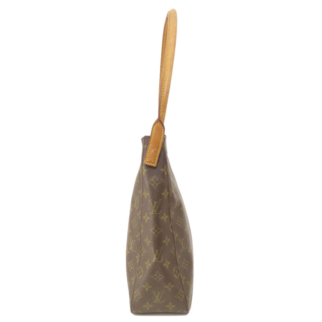 LOUIS VUITTON Tote Bag M51145 Monogram canvas Brown LoopingGM Monogram Women Used Authentic