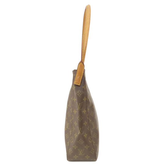 LOUIS VUITTON Tote Bag M51145 Monogram canvas Brown LoopingGM Monogram Women Used Authentic