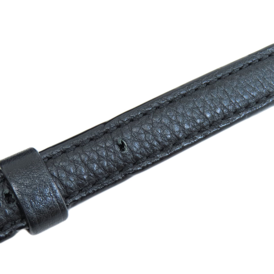 COACH Handbag 25169 leather black logo 2WAY Women Used Authentic