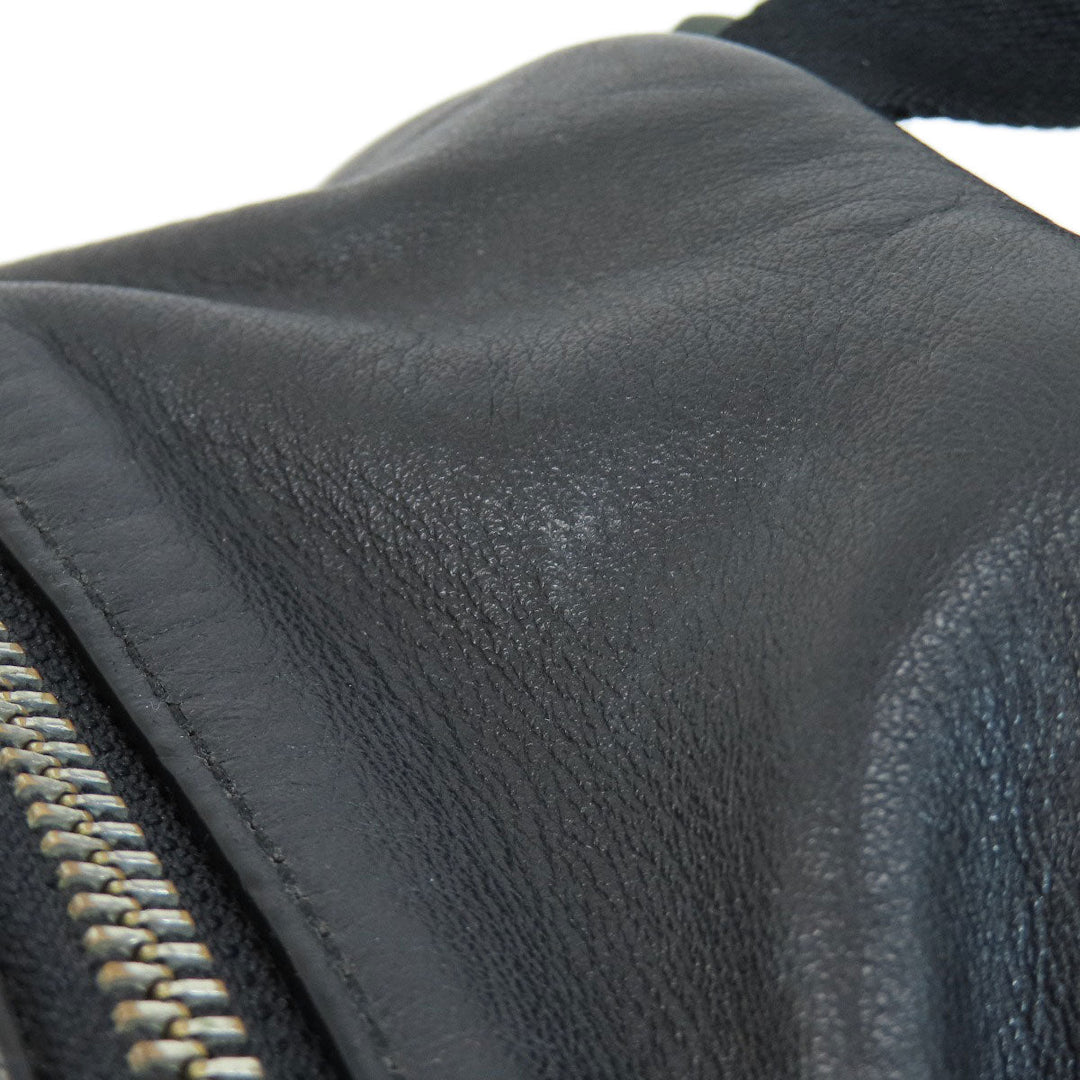 COACH Backpack F58315 PVC, Leather black Signature Women Used Authentic