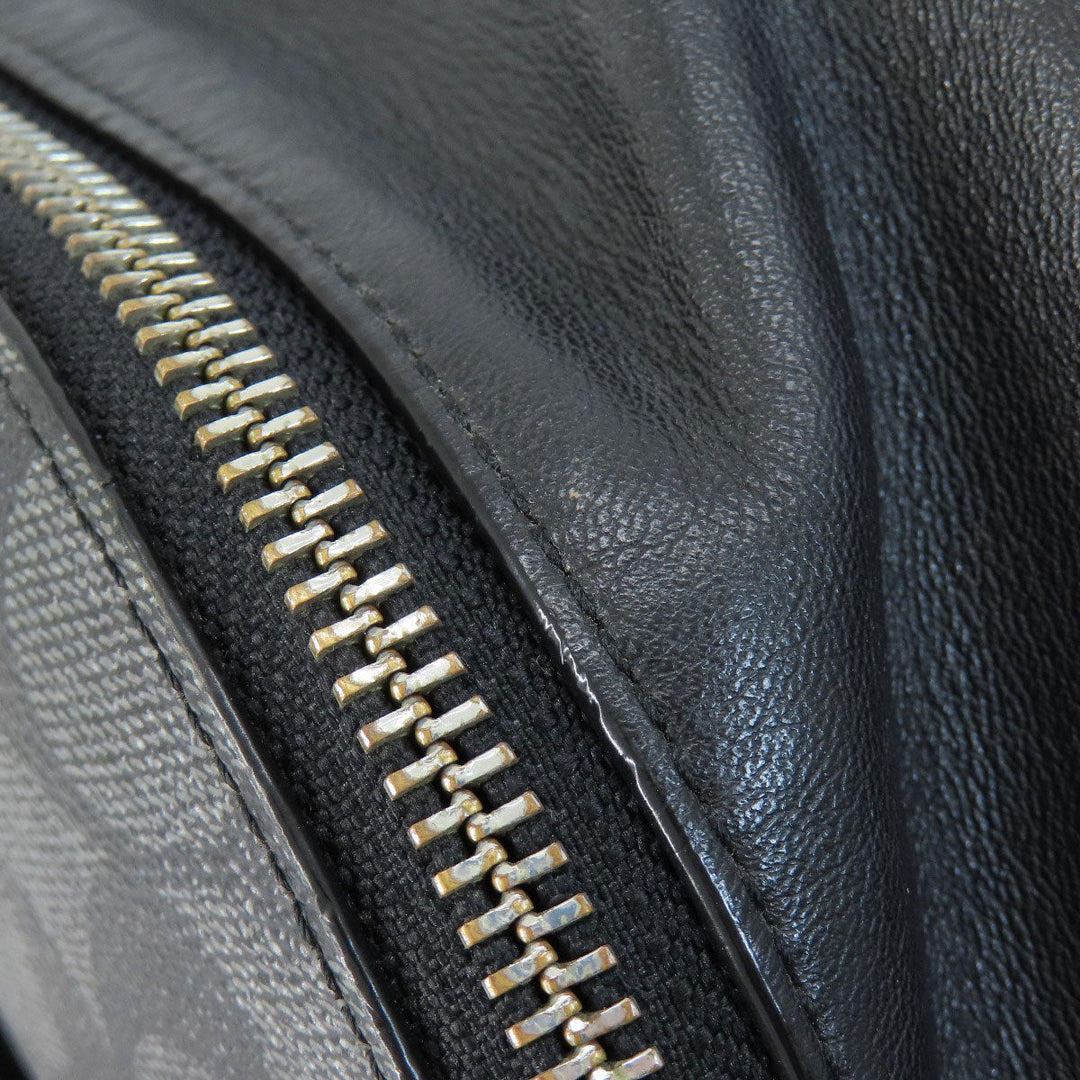 COACH Backpack F58315 PVC, Leather black Signature Women Used Authentic