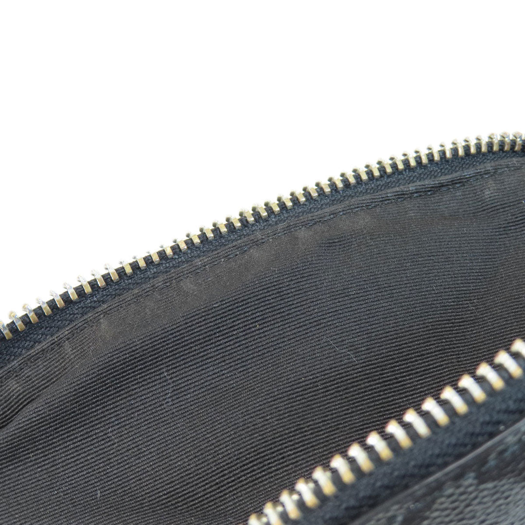 COACH Backpack F58315 PVC, Leather black Signature Women Used Authentic