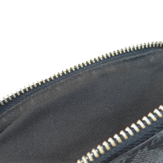 COACH Backpack F58315 PVC, Leather black Signature Women Used Authentic