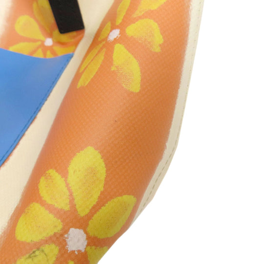 MARNI Tote Bag SHMP0066A1P4605 PVC Orange DAISY LANE print bag