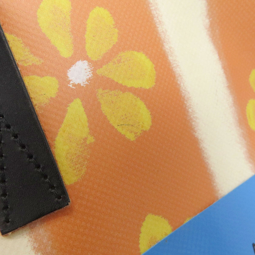 MARNI Tote Bag SHMP0066A1P4605 PVC Orange DAISY LANE print bag