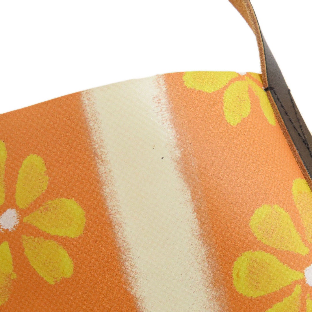 MARNI Tote Bag SHMP0066A1P4605 PVC Orange DAISY LANE print bag
