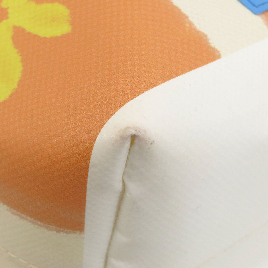 MARNI Tote Bag SHMP0066A1P4605 PVC Orange DAISY LANE print bag