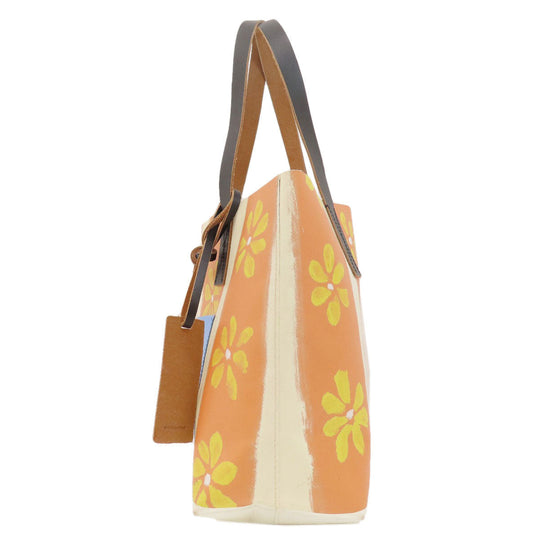MARNI Tote Bag SHMP0066A1P4605 PVC Orange DAISY LANE print bag