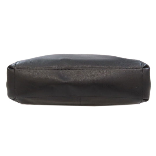 COACH Tote Bag F36606 PVC black logo Women Used Authentic