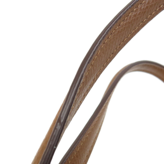 COACH Handbag F57273 PVC Brown Signature 2WAY Women Used Authentic