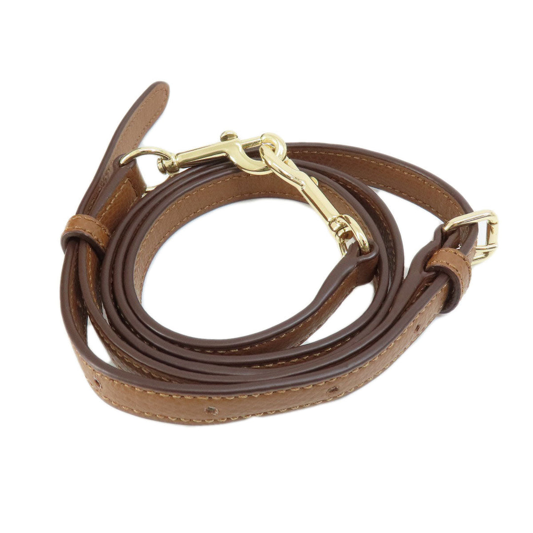 COACH Handbag F57273 PVC Brown Signature 2WAY Women Used Authentic