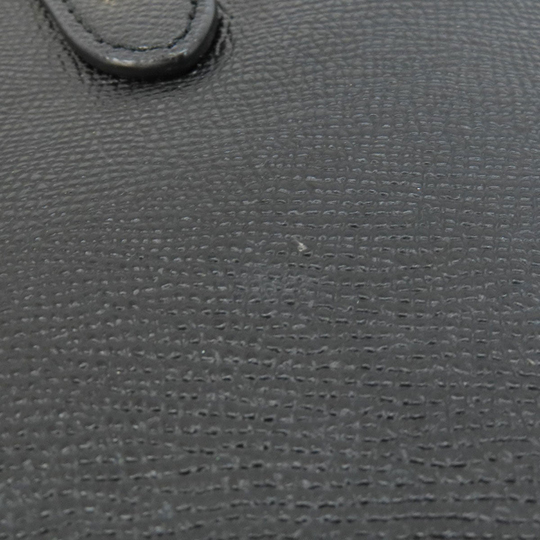 COACH Tote Bag F58846 leather black logo Women Used Authentic