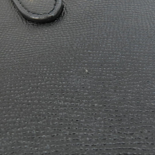 COACH Tote Bag F58846 leather black logo Women Used Authentic