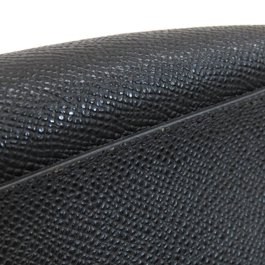 COACH Tote Bag F58846 leather black logo Women Used Authentic