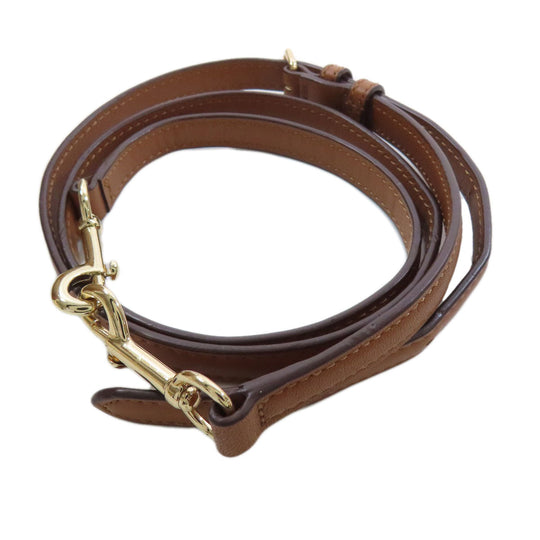 COACH Handbag F58291 PVC Brown Signature 2WAY