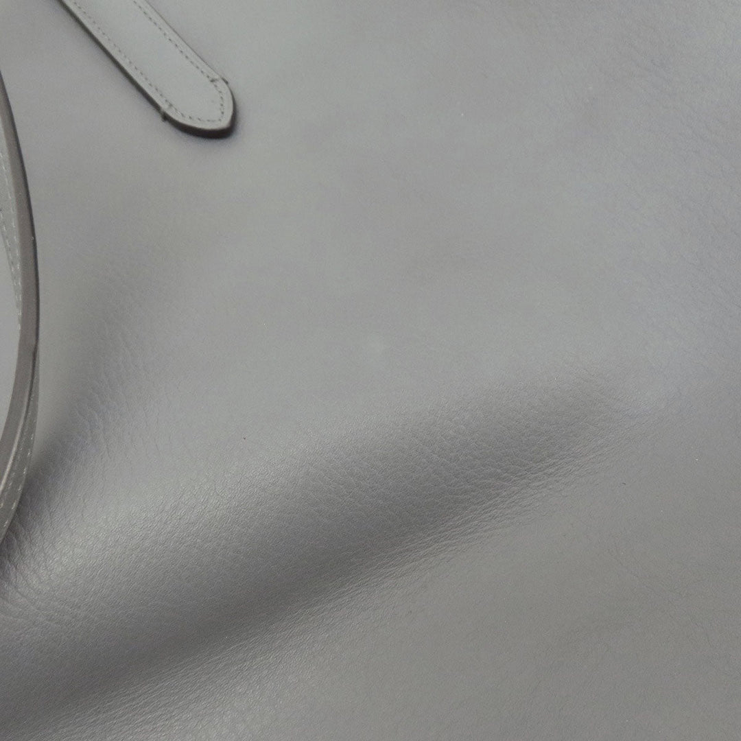 COACH Tote Bag F59403 leather gray logo