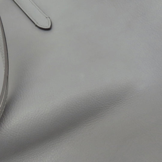 COACH Tote Bag F59403 leather gray logo