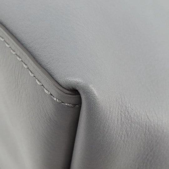 COACH Tote Bag F59403 leather gray logo