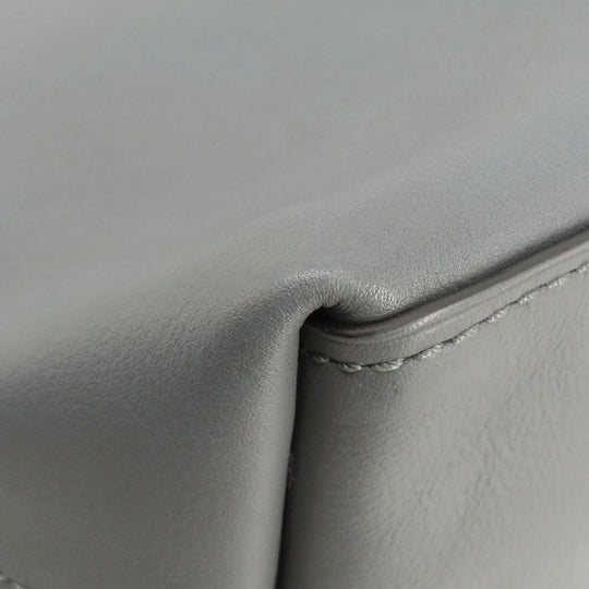 COACH Tote Bag F59403 leather gray logo