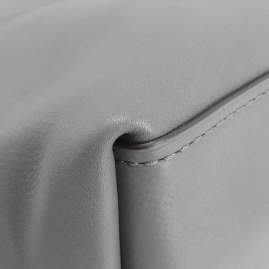 COACH Tote Bag F59403 leather gray logo