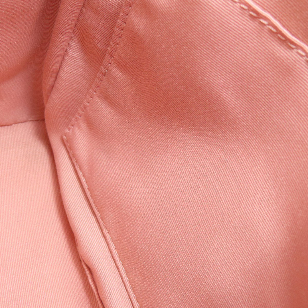 COACH Handbag F67027 PVC Brown Signature 2WAY Women Used Authentic