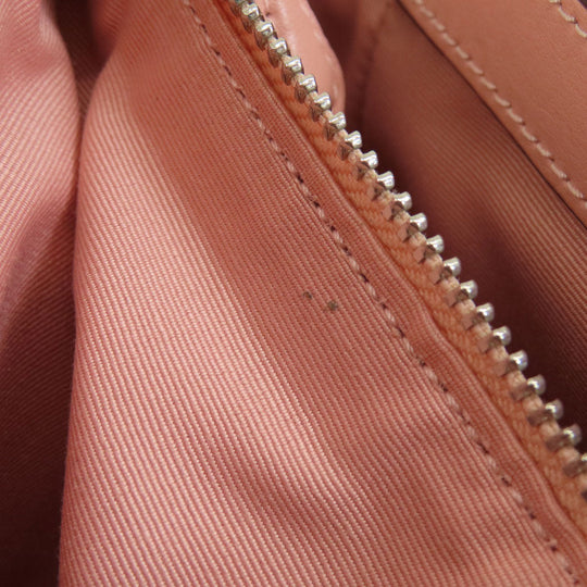 COACH Handbag F67027 PVC Brown Signature 2WAY Women Used Authentic