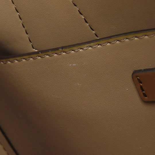 MICHAEL KORS Boston Duffel bag Coated canvas Brown Mini Boston MK Signature 2WAY