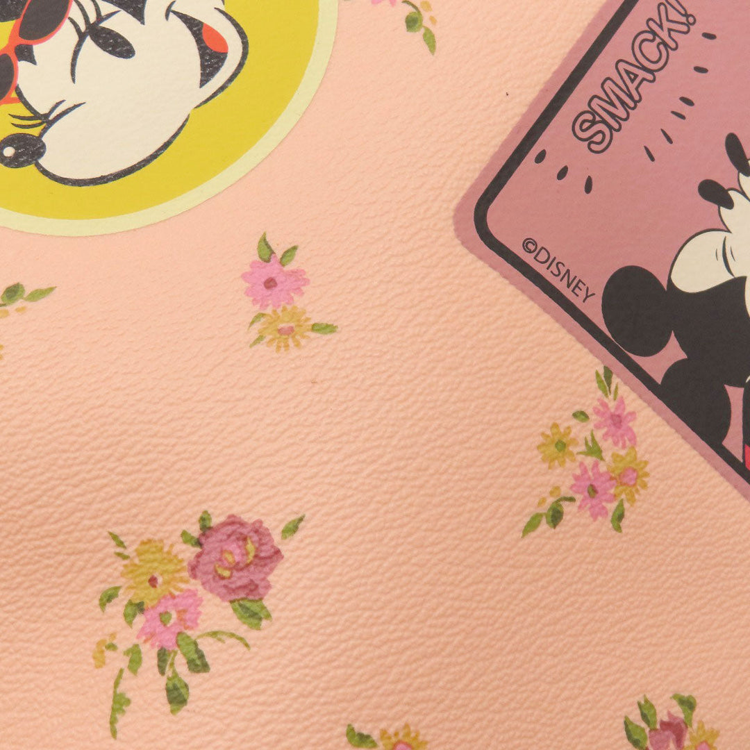COACH Tote Bag F29359 PVC pink Reversible Disney Collaboration Women Used Authentic