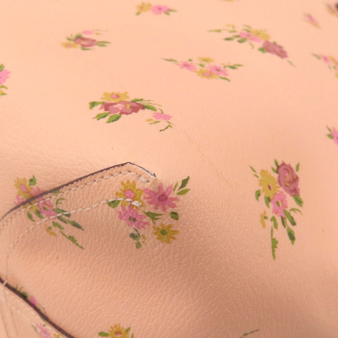 COACH Tote Bag F29359 PVC pink Reversible Disney Collaboration Women Used Authentic