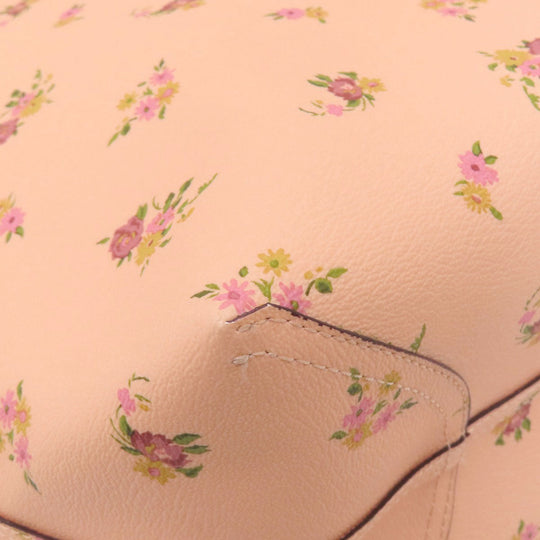 COACH Tote Bag F29359 PVC pink Reversible Disney Collaboration Women Used Authentic