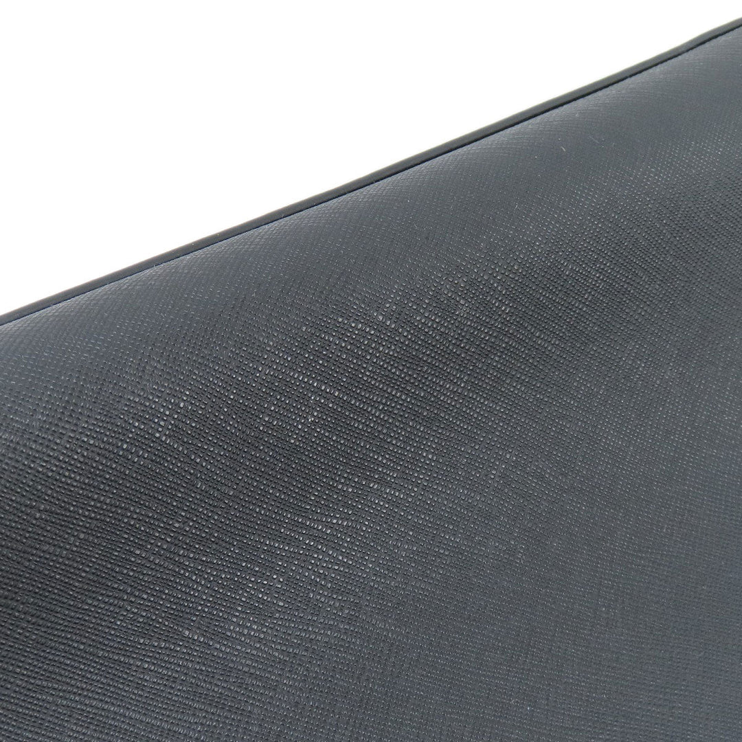 MICHAEL KORS Tote Bag PVC black logoMetal Women Used Authentic