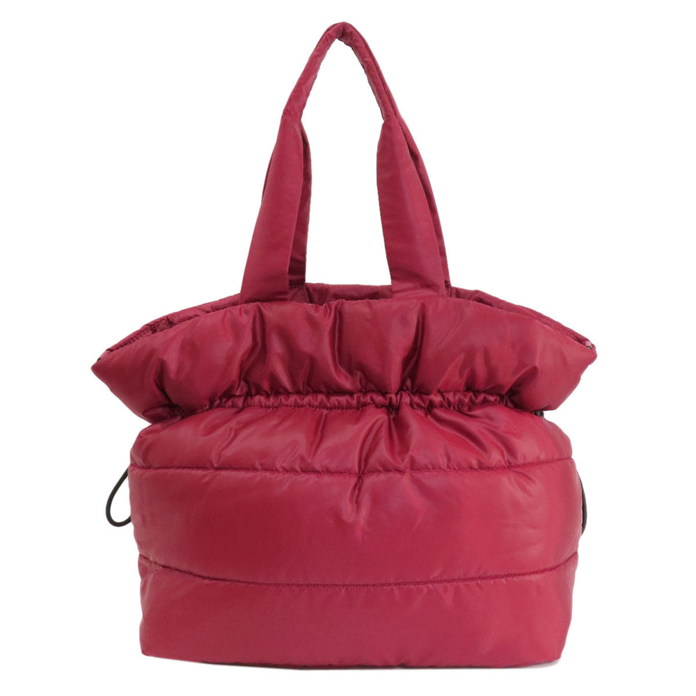 MICHAEL KORS Tote Bag Nylon Red 2WAY Women Used Authentic
