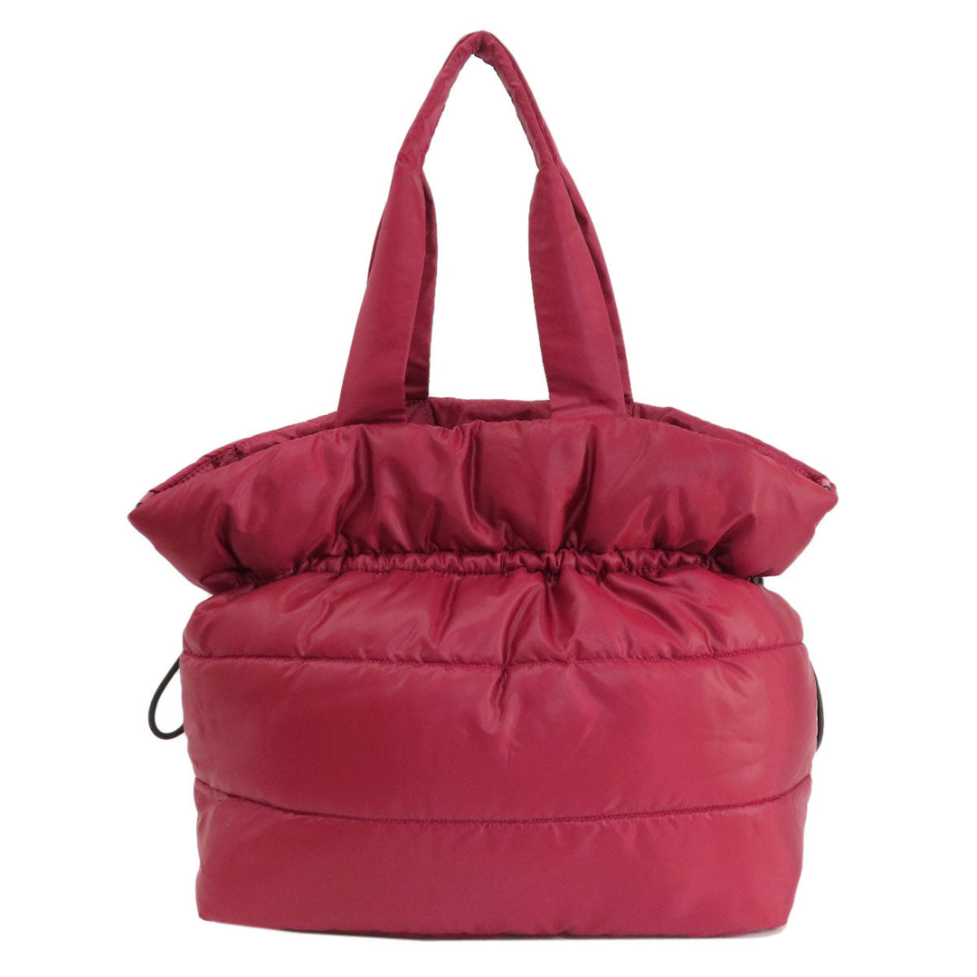 MICHAEL KORS Tote Bag Nylon Red 2WAY Women Used Authentic