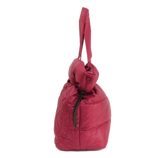 MICHAEL KORS Tote Bag Nylon Red 2WAY Women Used Authentic