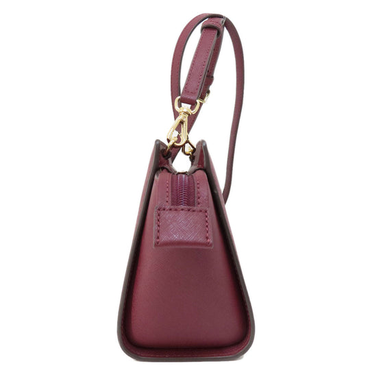 MICHAEL KORS Shoulder Bag PVC Red logo Women Used Authentic