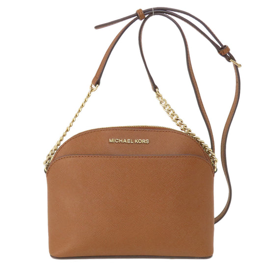 MICHAEL KORS Shoulder Bag PVC Brown logo Long Shoulder