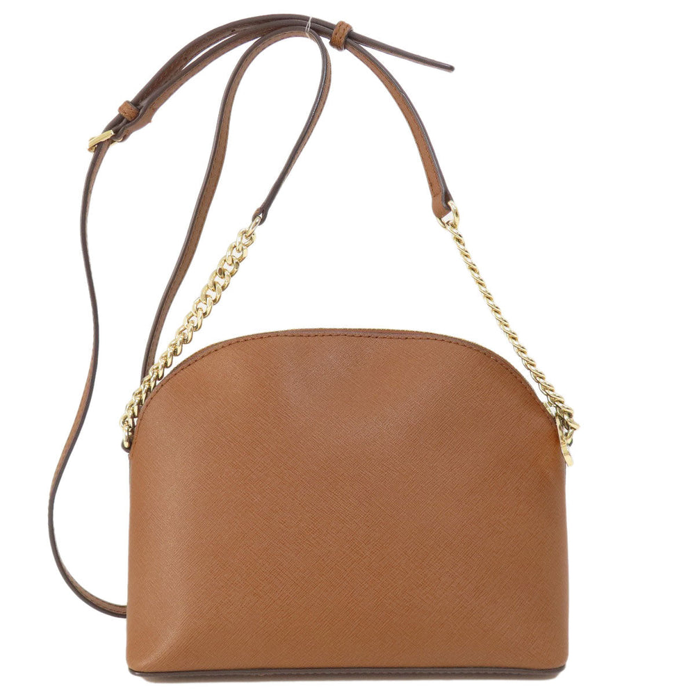 MICHAEL KORS Shoulder Bag PVC Brown logo Long Shoulder