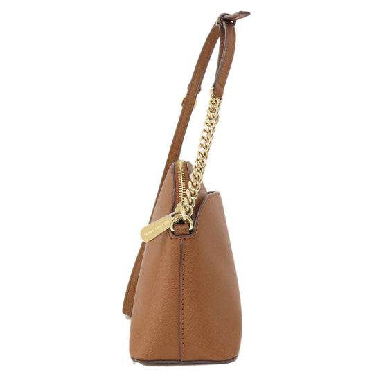 MICHAEL KORS Shoulder Bag PVC Brown logo Long Shoulder