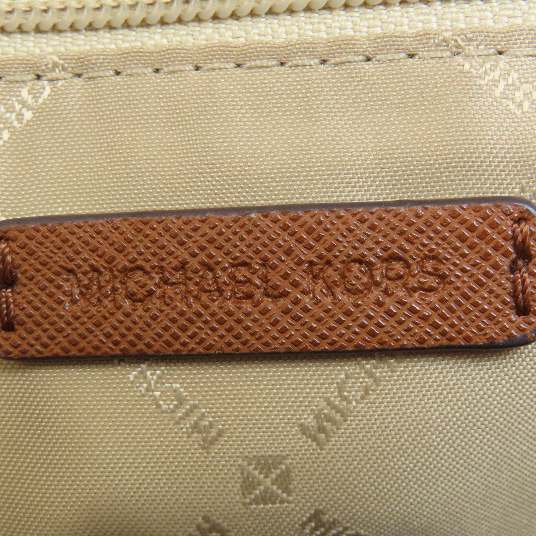 MICHAEL KORS Shoulder Bag PVC Brown logo Long Shoulder