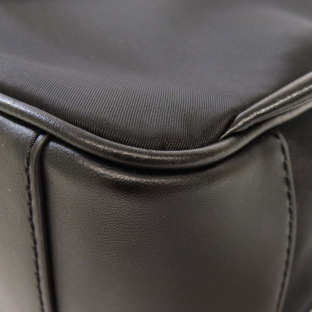 MICHAEL KORS Backpack Nylon black logo Women Used Authentic