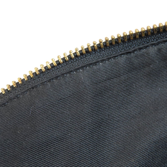 COACH Tote Bag F57524 leather black logo 2WAY