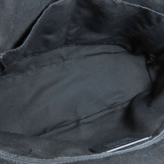 COACH Tote Bag F57524 leather black logo 2WAY