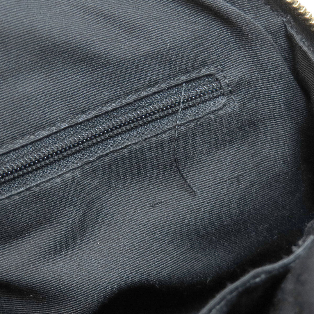 COACH Tote Bag F57524 leather black logo 2WAY