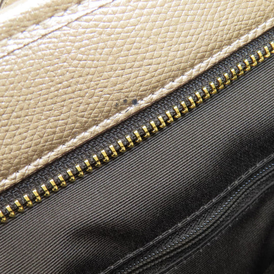 COACH Tote Bag F56129 leather gold logo Women Used Authentic