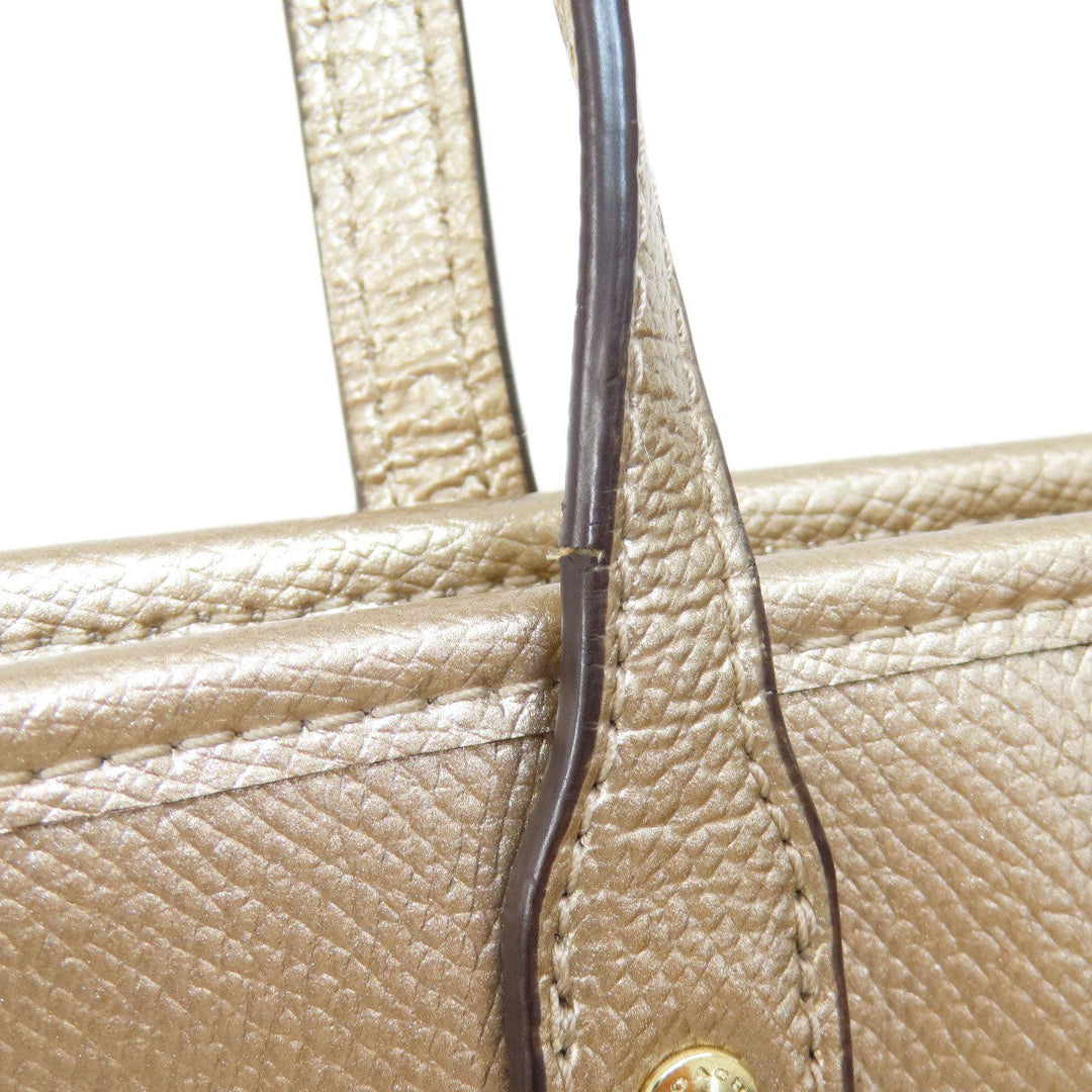 COACH Tote Bag F56129 leather gold logo Women Used Authentic