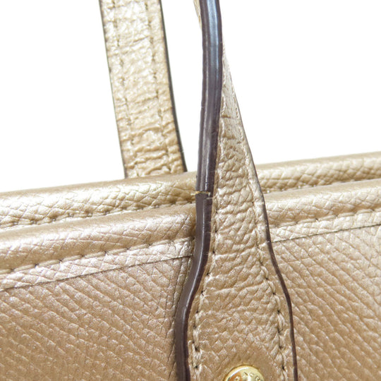 COACH Tote Bag F56129 leather gold logo Women Used Authentic