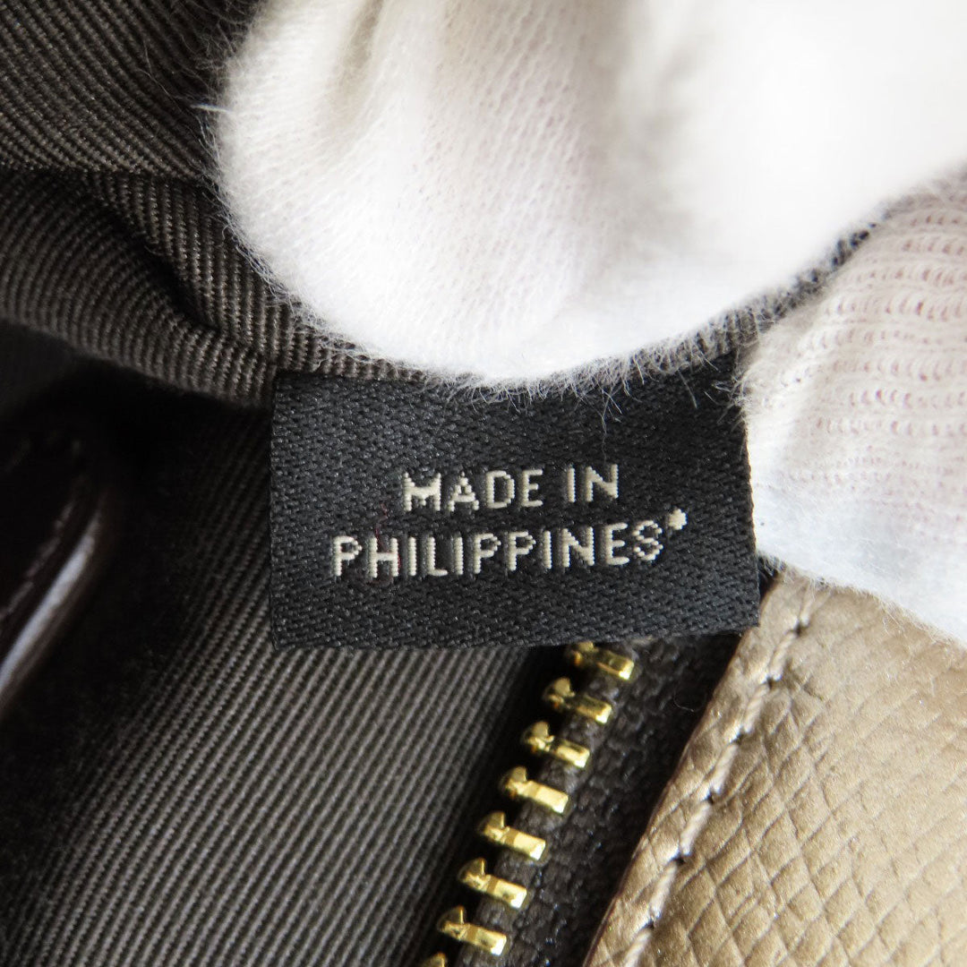 COACH Tote Bag F56129 leather gold logo Women Used Authentic